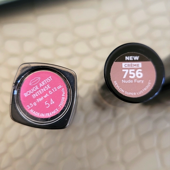 Bundle MakeUpForEver Rough Artist Revlon Nude Fury Sleek Pink Sheglam Lipsticks - Picture 7 of 8